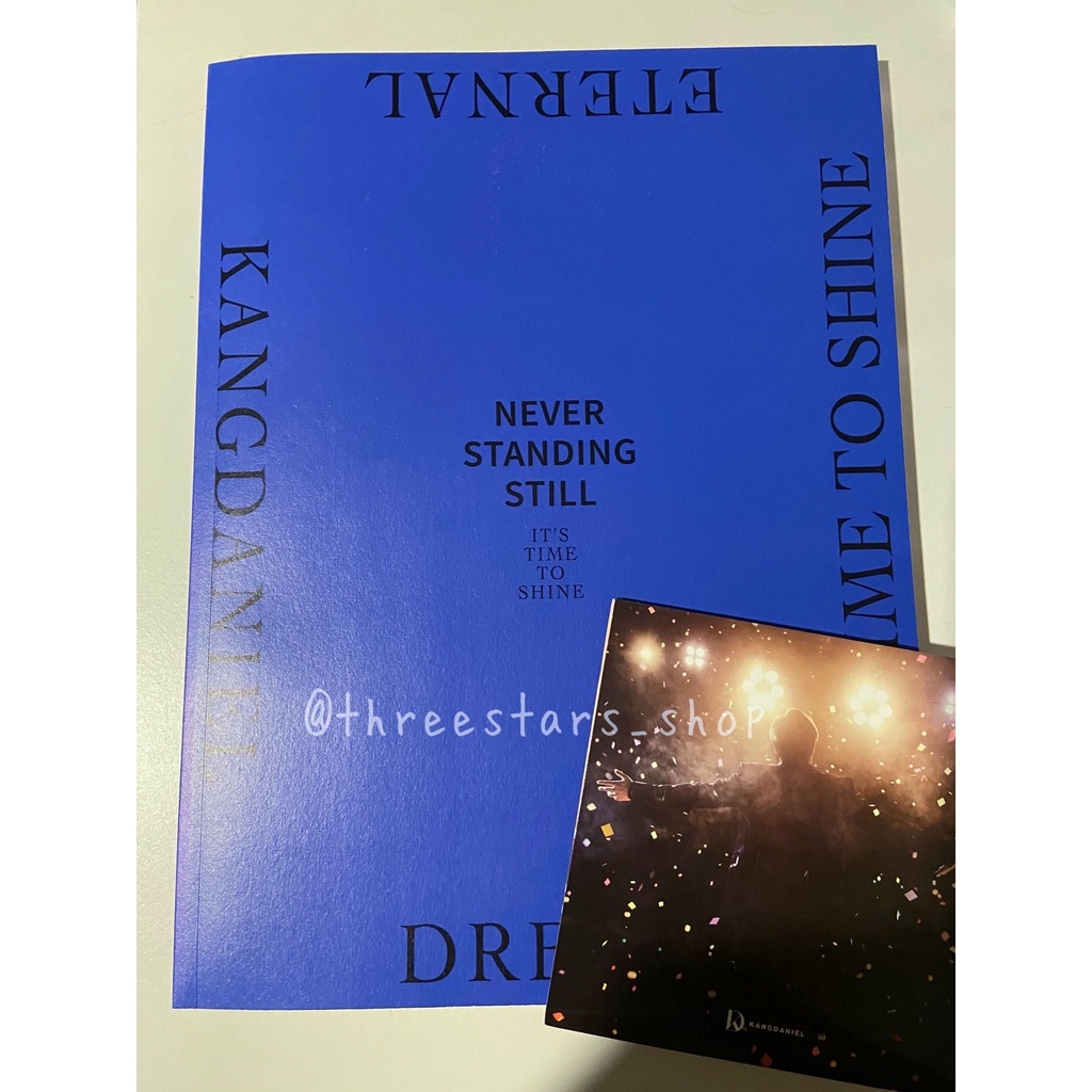 (พร้อมส่ง) คังแดเนียล โฟโต้บุ๊ค + ดีวีดี KANG DANIEL The 1st ART BOOK [NEVER STAND STILL] - Photo book + DVD