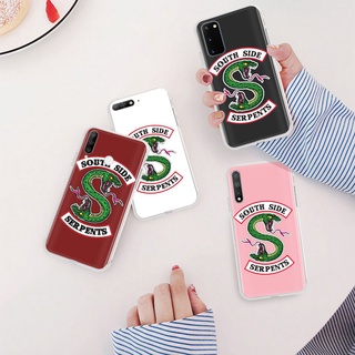 เคสโทรศัพท์มือถือแบบนิ่ม ใส ลาย South Side Serpents Riverdale ML-254 สําหรับ Samsung M23 5G M33 M52 M53 M31 M51 M21 M30S A22 A32