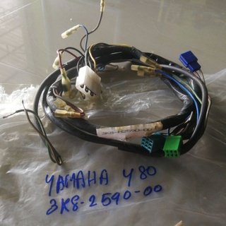 สายไฟชุดแท้​ยามาฮ่า​Y80(ทองขาว)​3K8-2590-00