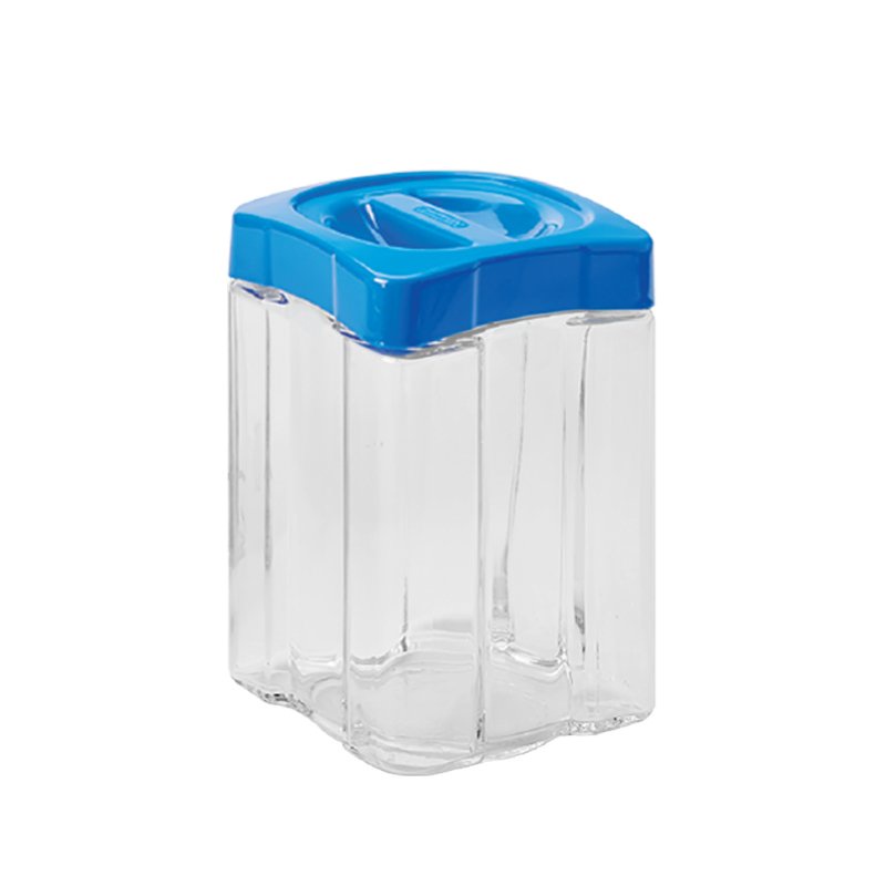 Chaixing Home KASSA HOME LUMINARC ขวดโหล รุ่น STOCK N 11035 ความจุ 1.5 ลิตร สีฟ้า