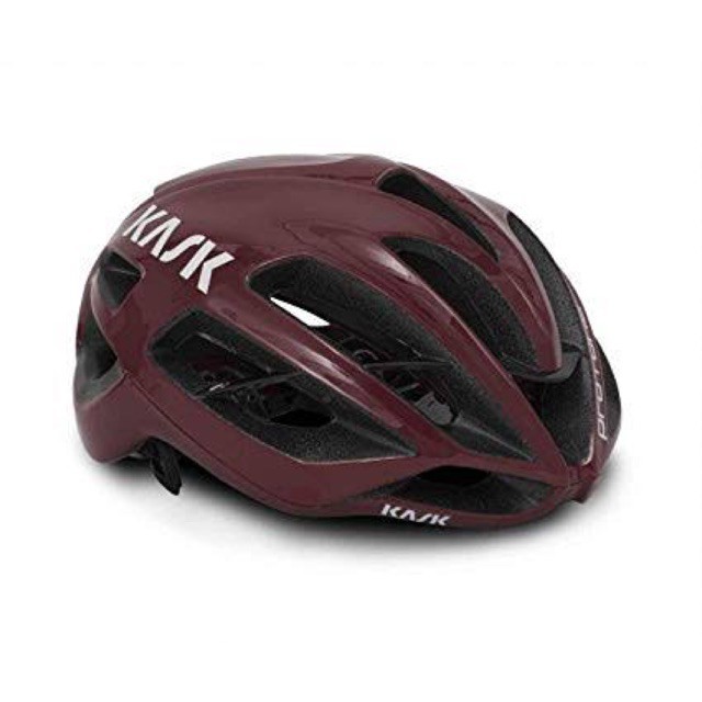 (ลดล้างสต๊อก) หมวกจักรยาน KASK - PROTONE BORDEAUX SIZE L รอบหัว 59-62 CM. ของแท้ 100%