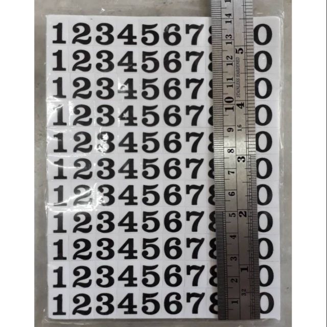 1แผ่น สติ๊กเกอร์ตัวเลขอาราบิค สูง1cm ขนาดเล็ก พื้นใส พร้อมไดคัท ภาษาไทย ภาษาอังกฤษ พยัญชนะไทย สระ วรรณยุกต์ ตัวหนังสือ