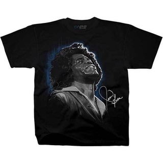 เสื้อยืด พิมพ์ลาย James Brown Godfather แฟชั่นสําหรับผู้ชาย