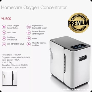 เครื่องผลิตออกซิเจนแบบพกพารุ่นYuwell YU300 7L  (แบบเติมน้ำได…