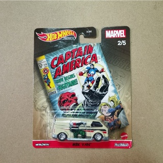 Hotwheels Captain America รุ่น Mbk Van ล้อยาง