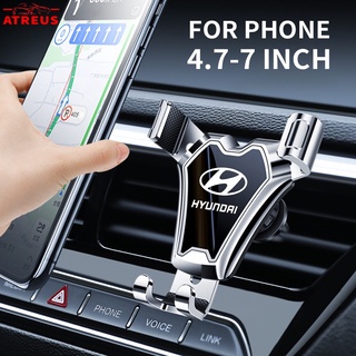 Hyundai ที่วางโทรศัพท์มือถือ ติดช่องแอร์รถยนต์ 4.7-7 นิ้ว 360° ขาตั้งโทรศัพท์มือถือ หมุนได้ สําหรับ H1 Staria