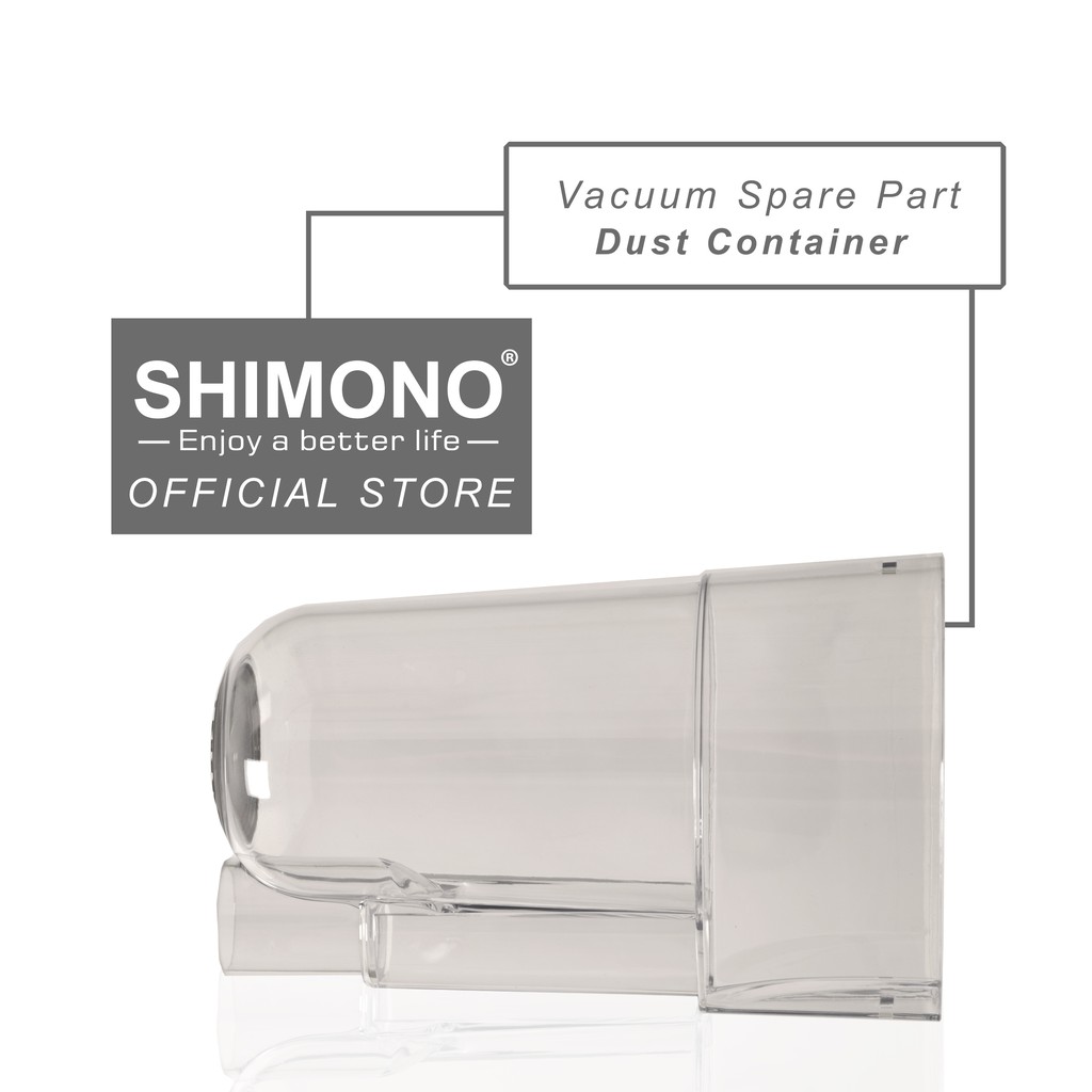 Shimono Pro เครื่องดูดฝุ่นจรวดไซโคลน SVC 1016 - กล่องเก็บฝุ่น