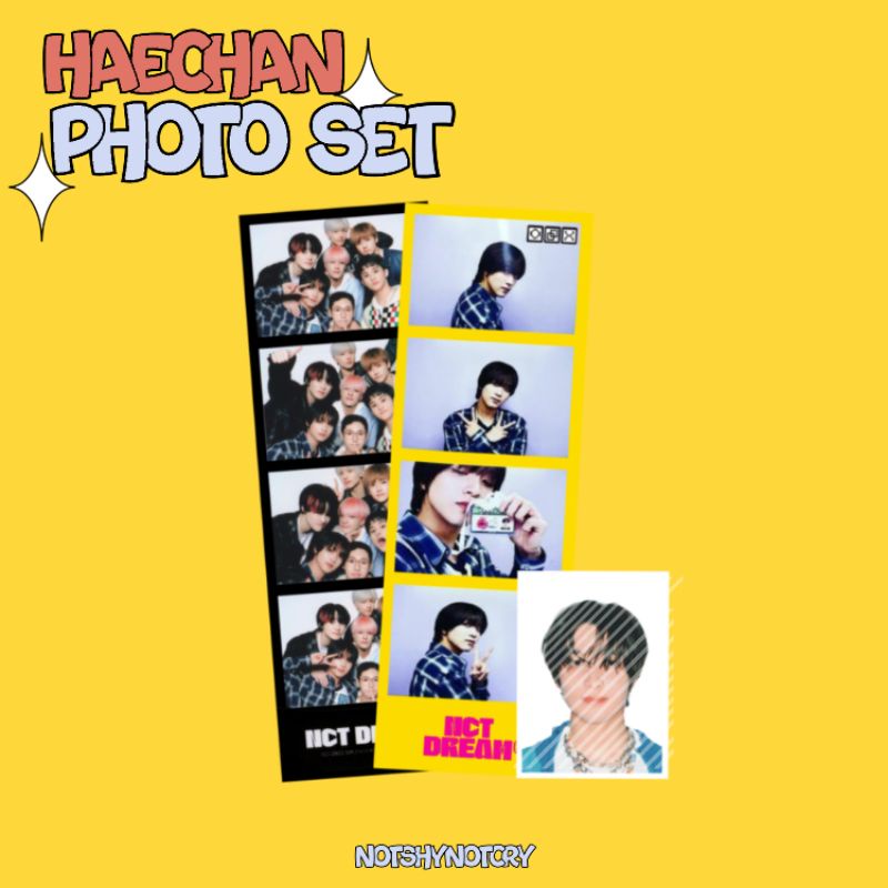 ชุดภาพ Haechan id photo glitch โหมด