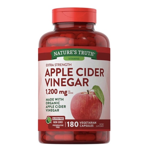 Nature's Truth Apple Cider Vinegar 1200 mg  180เม็ด