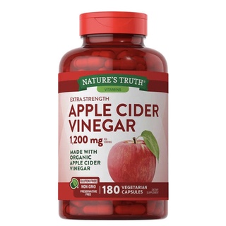 Natures Truth Apple Cider Vinegar 1200 mg  180เม็ด