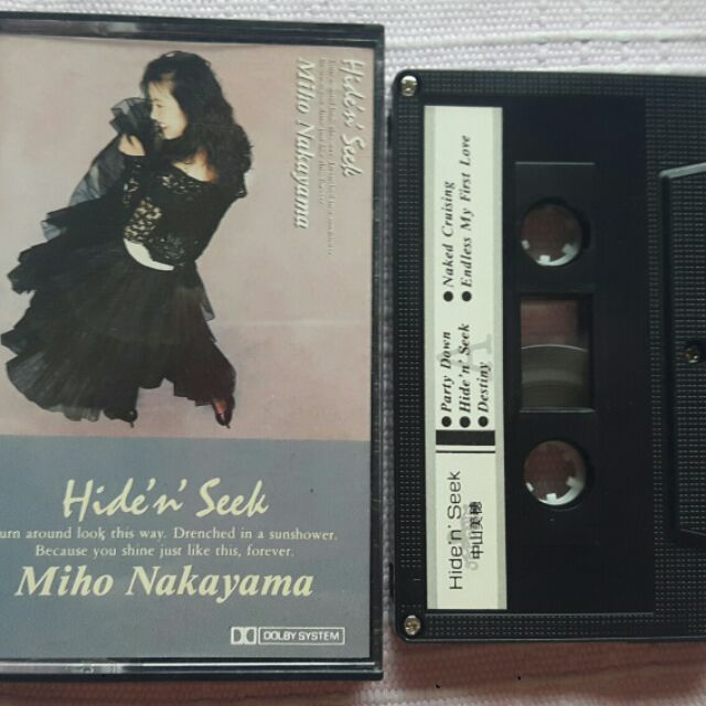 เทปเพลงญี่ปุ่น Miho Nakayama - Hide'n'Seek