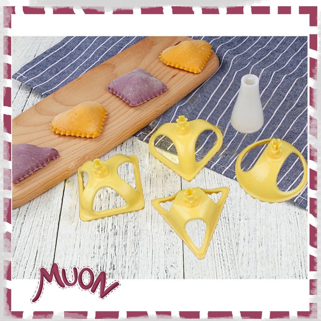 Ravioli Dumpling Mold Set 4 รูปทรง
