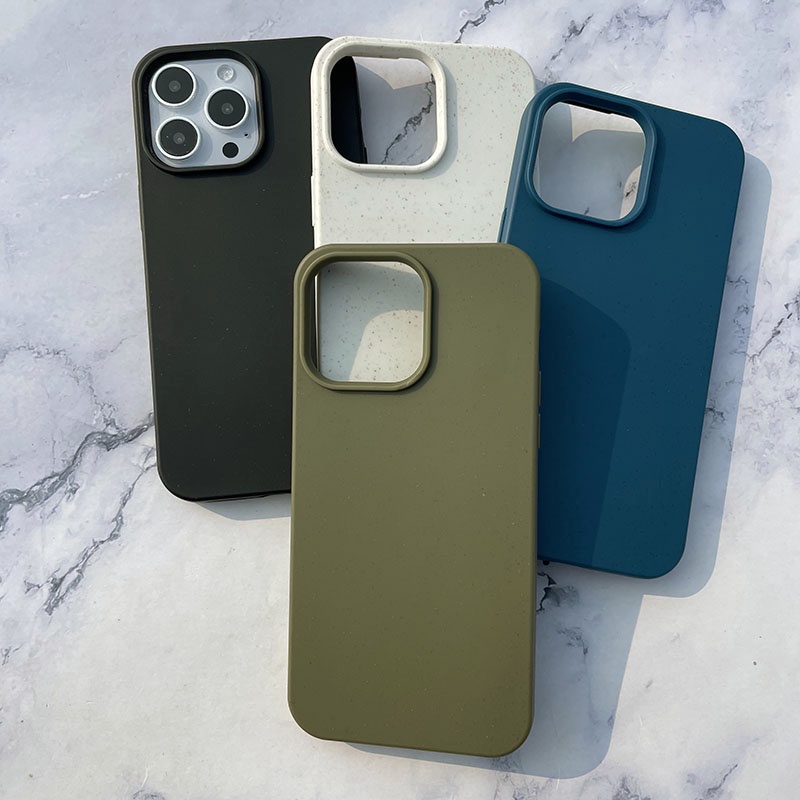 สีดําสีขาวฟางข้าวสาลีกรณีกันกระแทกนุ่มสําหรับiphone 15Promax 15Pro 15Plus 11 14 14promax 12promax 13 12 13promax 11promax 14pro 14Plus 12pro 13pro 16Promax 16 16Plus