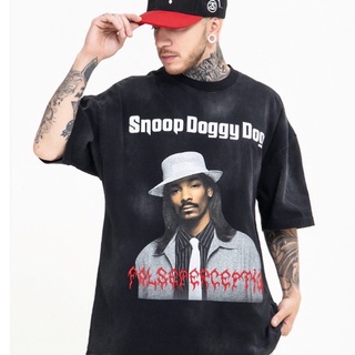 เสื้อยืดผู้ชายโอเวอร์ไซส์ snoop doggy dogg เสื้อลายมันส์ hot sale ฮิต2022