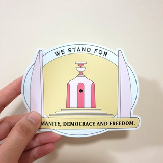 Monument Car Sticker / สติกเกอร์คณะราษฐ