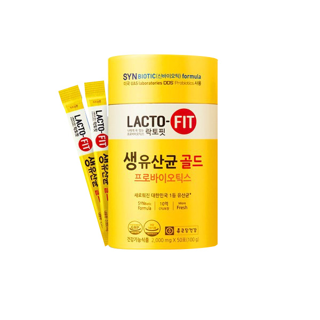 อันดับ 1 probiotics ของเกาหลี Lacto-fit probioics 50 ซอง. [exp.2022.10]