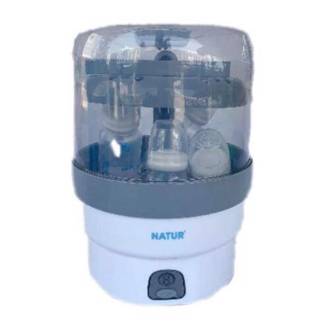 เครื่องปั๊มนม NATUR แถมฟรีขวดนม 4 ขวด