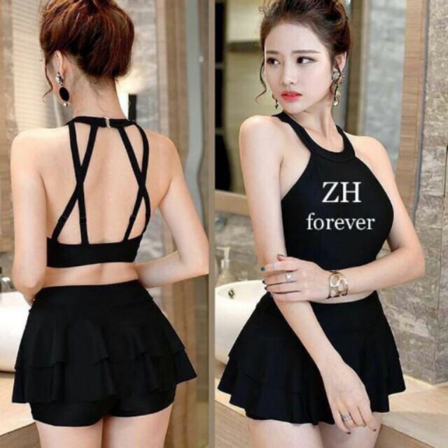 Top bra ZH forever สายหลัวไขว้ #1635