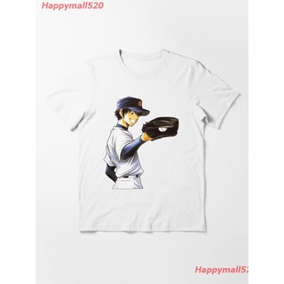 ราคาต่ำสุดNew Sawamura Eijun Ace Of Diamond Essential T-Shirt เสื้อยืดพิมพ์ลายการ์ตูนมังงะ ดผ้าเด้ง คอกลม cotton ความนิย