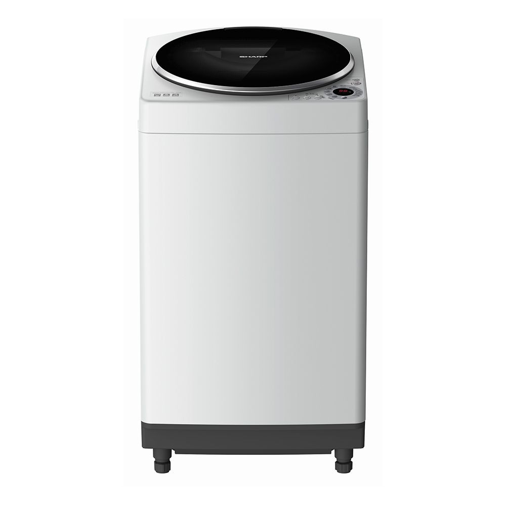 เครื่องซักผ้า เครื่องซักผ้าฝาบน SHARP ES-W80HT-GY 8 กก. เครื่องซักผ้า อบผ้า เครื่องใช้ไฟฟ้า TL WM SHA ES-W80HT-GY 8 KG