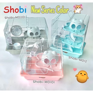 Shobi กรงหนูแฮม 2 ชั้น 3 ชั้นสีใหม่‼️