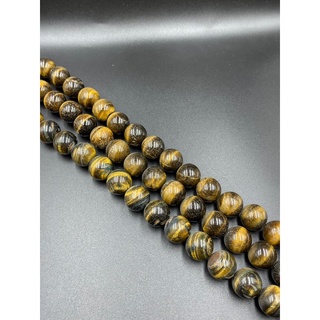 ไทเกอร์อาย Tiger eye round beads