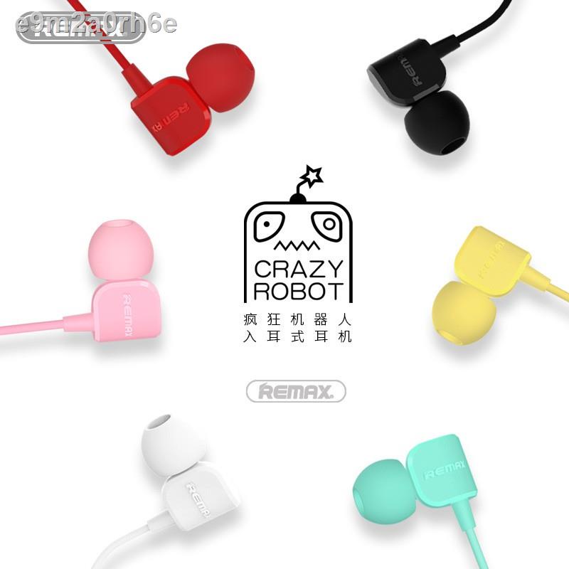℗Remax Small Talk Crazy Robot หูฟัง หูฟังแบบสอดหู RM - 502