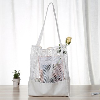 krapaorao กระเป๋า Net tote bag รหัส 058