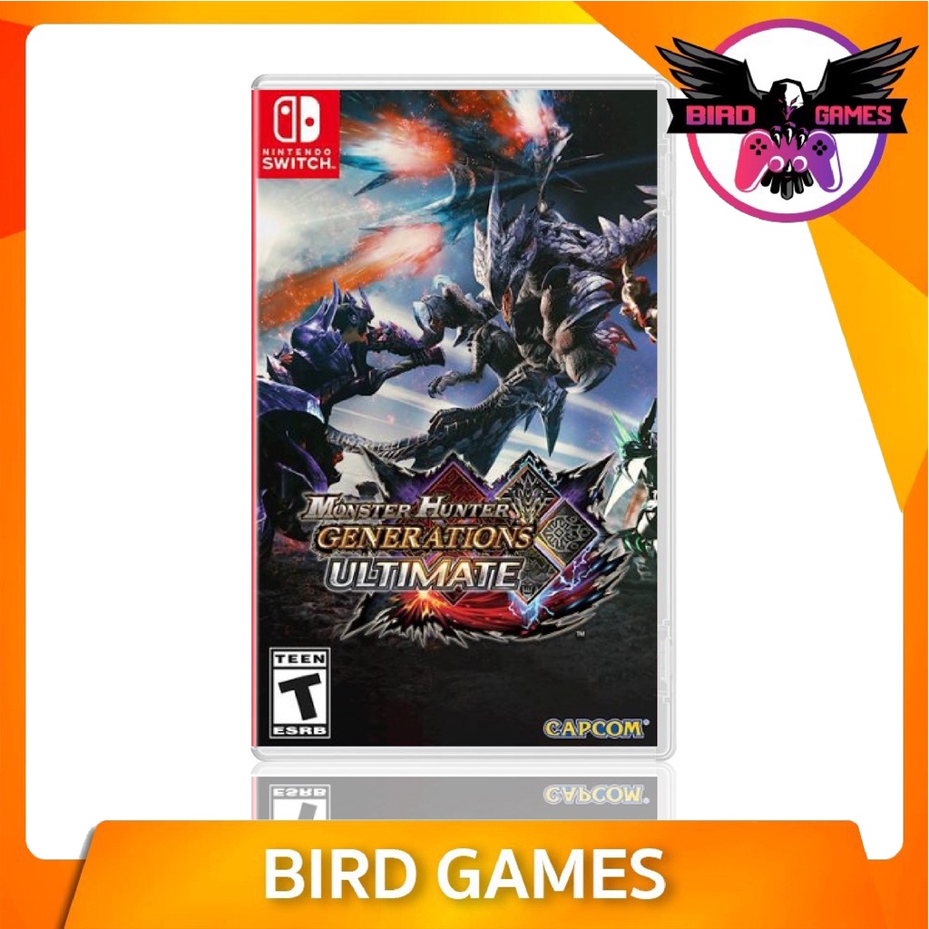 Monster Hunter Generations Ultimate Nintendo Switch Game แผ่นแท้มือ1!!!!! (Monster Hunter Ultimate)