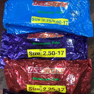 ยางในรถจักรยานยนต์ยี่ห่อ Deestone 200s, 225, 250, 275-300 ขอบ 17
