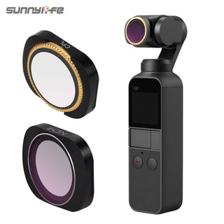 Sunnylife ฟิลเตอร์เลนส์กรองแสงอัลตราไวโอเลต UV Polarized CPL สําหรับ DJI OSMO POCKET 1 2