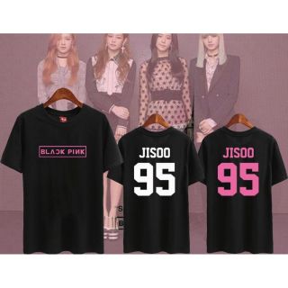 คอลูกเรือเสื้อยืด (T-Shirt) BLACKPINK (เมมเบอร์)S-5XL