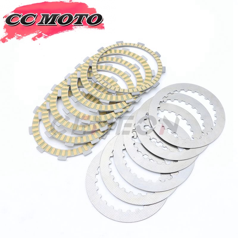 Honda CB400SS CB650F XL600V XR400 XR400M XR400SM VT 600C 600CD 600CD2 รถจักรยานยนต์คลัทช์แผ่นแรงเสีย