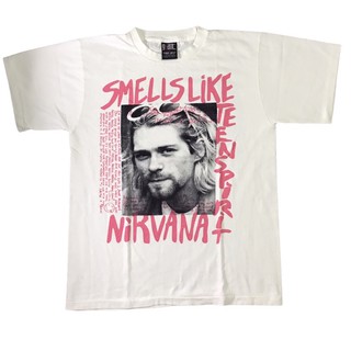 เสื้อยืดแฟชั่น เสื้อยืดวง NIRVANA KURT’ 90’ ปลีกและส่ง Size “ L / XL โปรดแจ้งไซร้ในแชทน่ะค่ะ