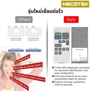 ✅ ถูกสุด มีประกัน ✅ Tuya Smart Touch Switch Wifi สวิตซ์ไฟ สมาร์ทสวิซ สั่งผ่านมือถือ แบบต่อสาย N ไม่ต้องใช้ตัวcapa