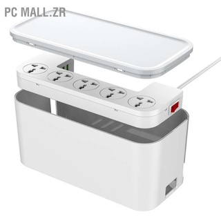 Pc Mall.Zr รางปลั๊กไฟ 5V 3.1A พร้อม 5 ช่อง และ 3 พอร์ต Usb