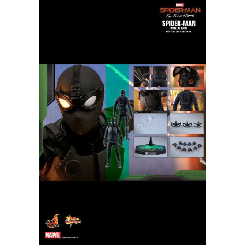 HOT TOYS MMS540 SPIDER-MAN : FAR FROM HOME - SPIDER-MAN (STEALTH SUIT)