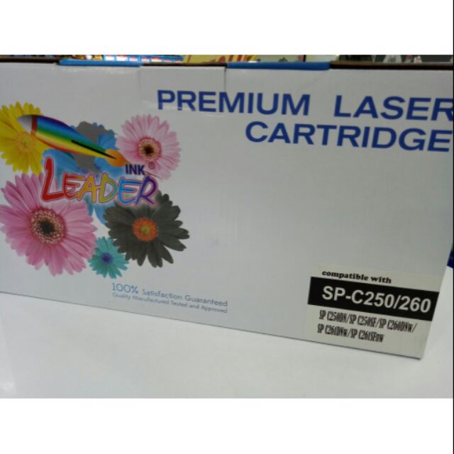 RICOH SP C250DN/260DNW/261DNW. ครบสี BK C M Y