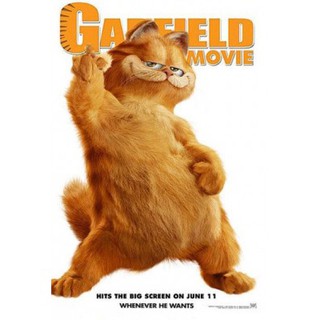 DVDการ์ตูน Garfield 1 การ์ฟิลด์  ภาค 1- 2  (พากษ์ไทย/อังกฤษ)