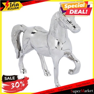 ของตกแต่ง HOME L&amp;S HORSE AKHAL สีเงิน อุปกรณ์ตกแต่งบ้านอื่นๆ DECORATIVE ITEM HOME L&amp;S HORSE AKHAL 23X6.5X21CM SILVER