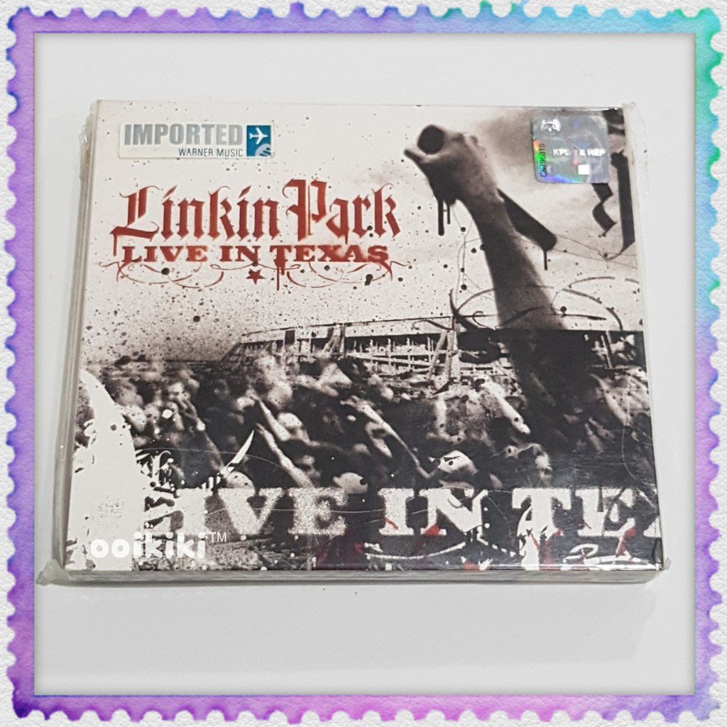 แผ่น CD อัลบั้ม DVD Linkin Park LP LIVE IN TEXAS นําเข้าจากเท็กซัส