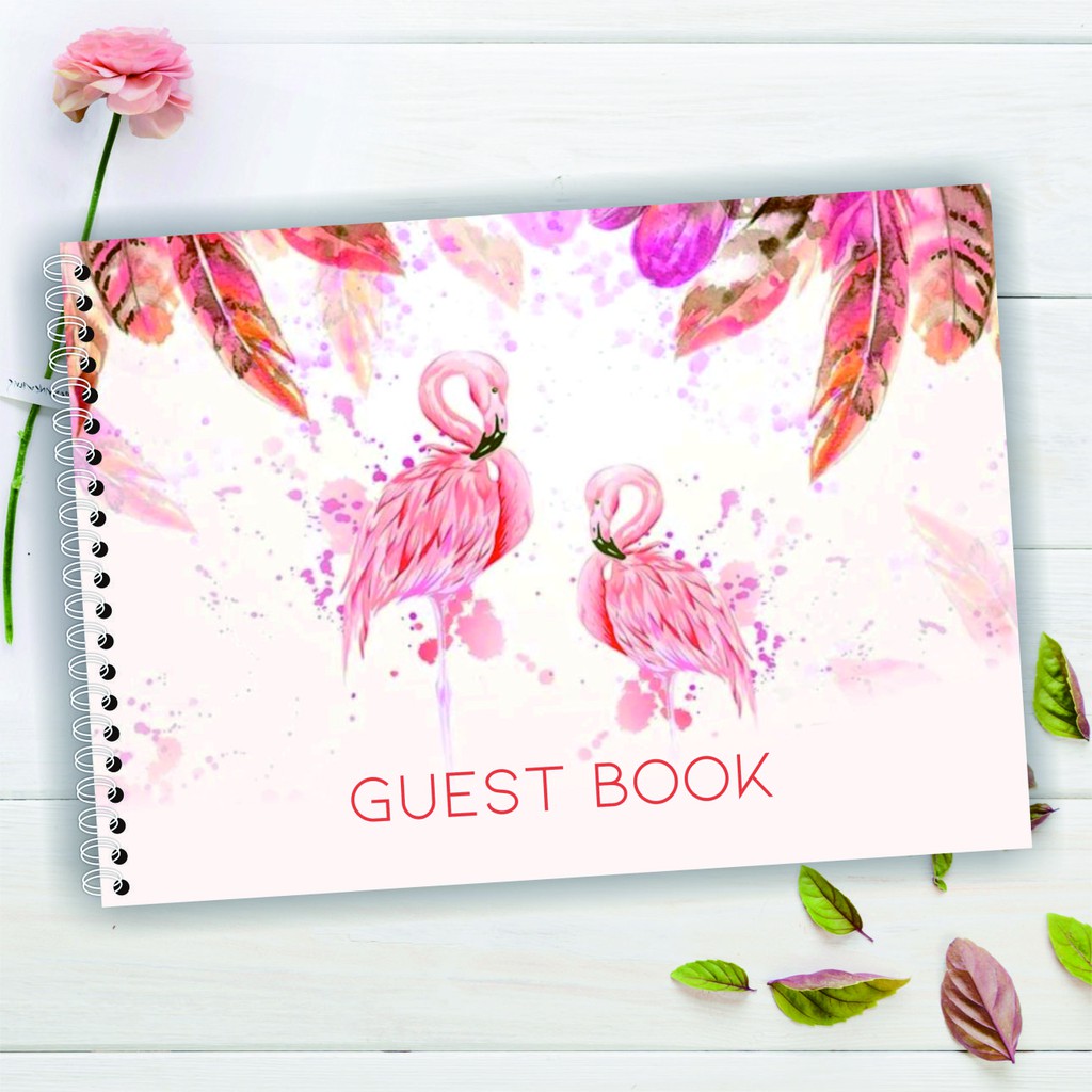 [READY] WEDDING GUEST BOOK ปกแข็งหนังสือ GUEST (GB-17)