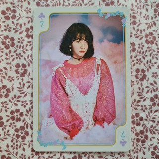 [แท้] เพลย์การ์ด การ์ดไพ่ โฟโต้การ์ด บินนี่ Binnie Oh My Girl Coloring Book Play Card