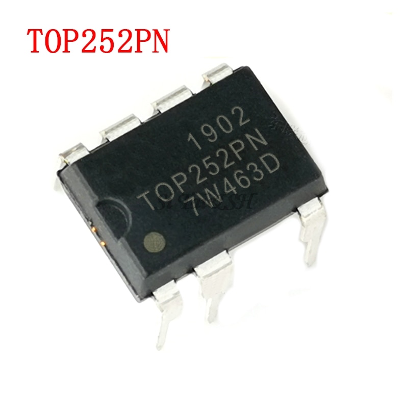 5PCS TOP252PN TOP253PN TOP254PN TOP255PN TOP256PN TOP257PN TOP258PN DIP-7 DIP7 novo e ชิปเซ็ตเดิม IC