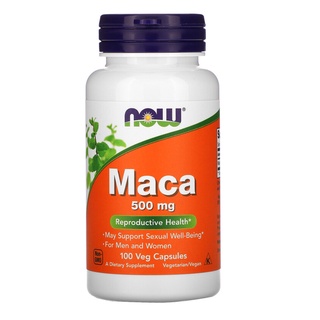 Now Foods Maca 500 mg 100 Capsules