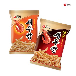 พร้อมส่ง​ 농심 매운 ขนมข้าวเกรียบกุ้ง Nongshim Shrimp Cracker Spicy Flavor 75g