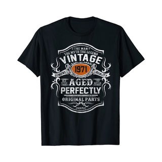 [S-5XL] เสื้อยืด พิมพ์ลาย s 50 Years Old 1971 intage 50th Bday ของขวัญ สไตล์วินเทจ สําหรับผู้ชาย 875423