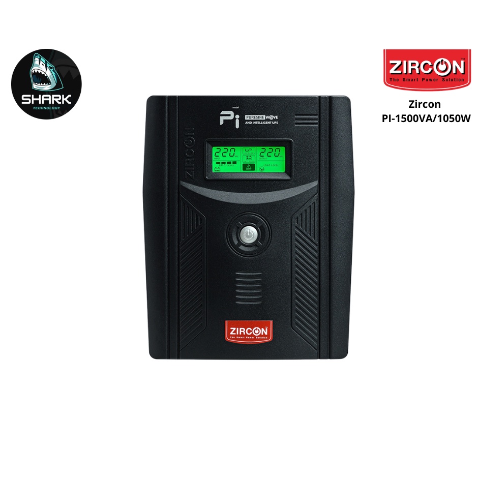 เครื่องสำรองไฟ Zircon รุ่น PI-1500VA/1050W