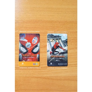 บัตรสมาชิก Mgen Mkids Spider-Man Far From Home ของโรงภาพยนต์ Major Cineplex