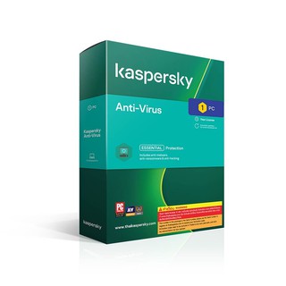 KASPERSKY ANTIVIRUS 3 DEVICES, 1DEVICES 1 YEAR (2021) #แอนตี้ไวรัส